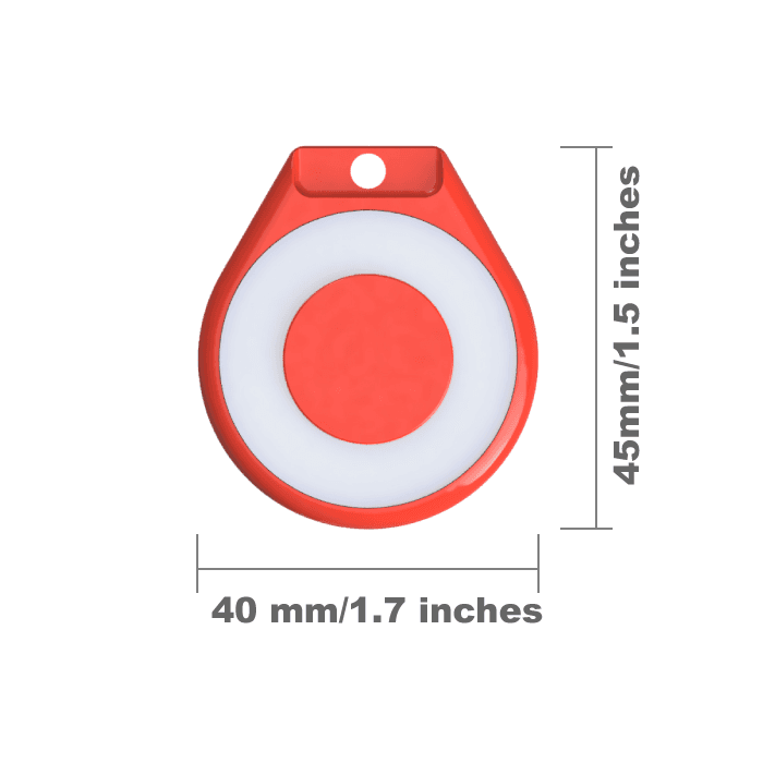 TapTags Camera dimensions